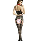 Bodystocking noir Rimes - Love Store Paris