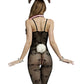 Bodystocking noir coeurs Rimes - Love Store Paris
