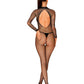 Bodystocking noir résille ouvert Obsessive - Love Store Paris