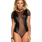 Body sexy noir wetlook Paris Hollywood - Love Store Paris