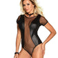 Body sexy noir wetlook Paris Hollywood - Love Store Paris