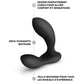 Bruno stimulateur prostate noir Lelo - Love Store Paris