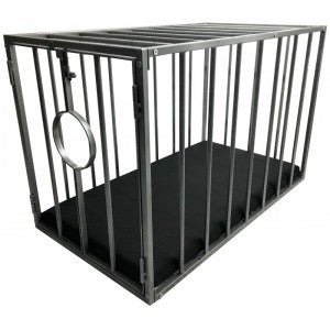 Cage métal BDSM démontable avec matelas