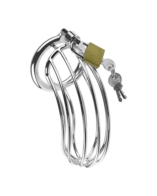 Cage de chasteté grille métal 12 x 3,5cm - Love Store Paris