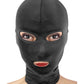 Cagoule fétichiste ouvertures yeux et bouche - Love Store Paris