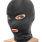 Cagoule fétichiste ouvertures yeux et bouche - Love Store Paris