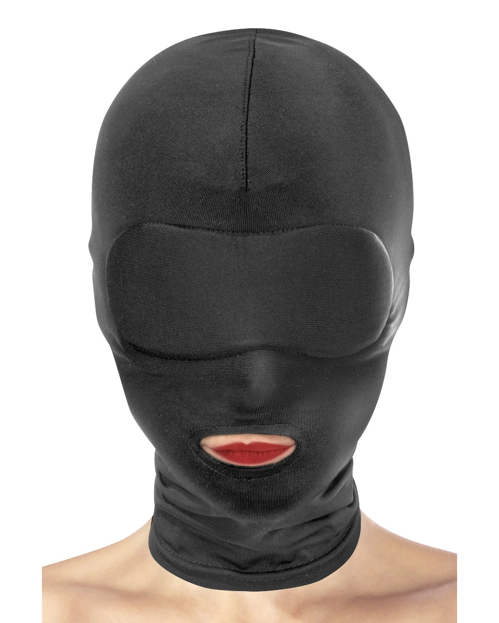Cagoule fétichiste ouverture bouche extensible - Love Store Paris