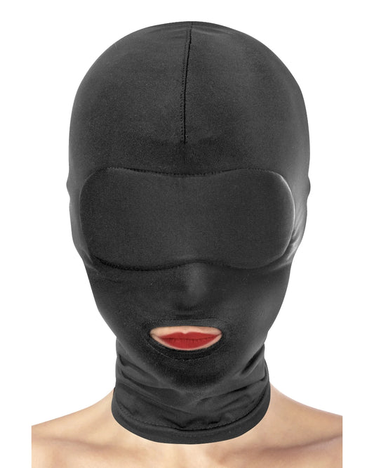 Cagoule fétichiste ouverture bouche extensible - Love Store Paris