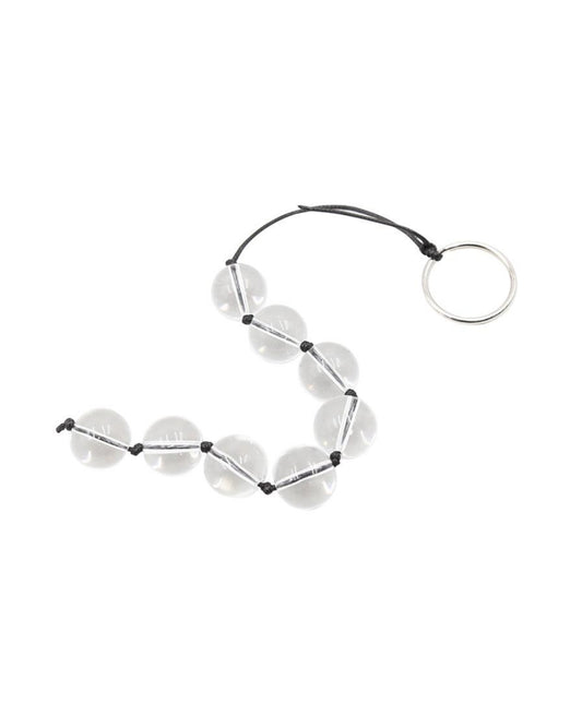 Chapelet anal verre transparent Latetobed - Love Store Paris