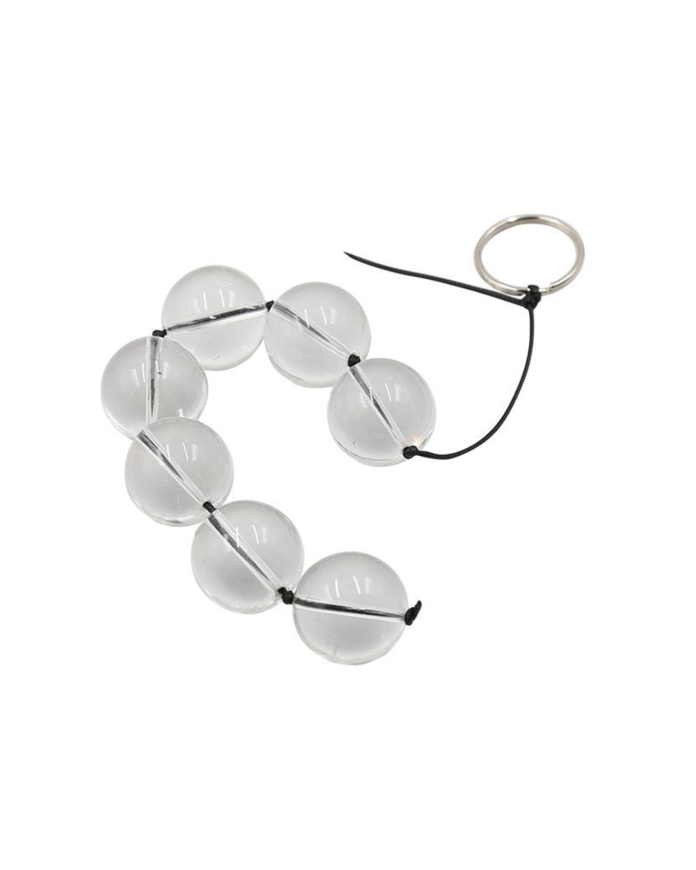 Chapelet anal verre transparent Latetobed - Love Store Paris