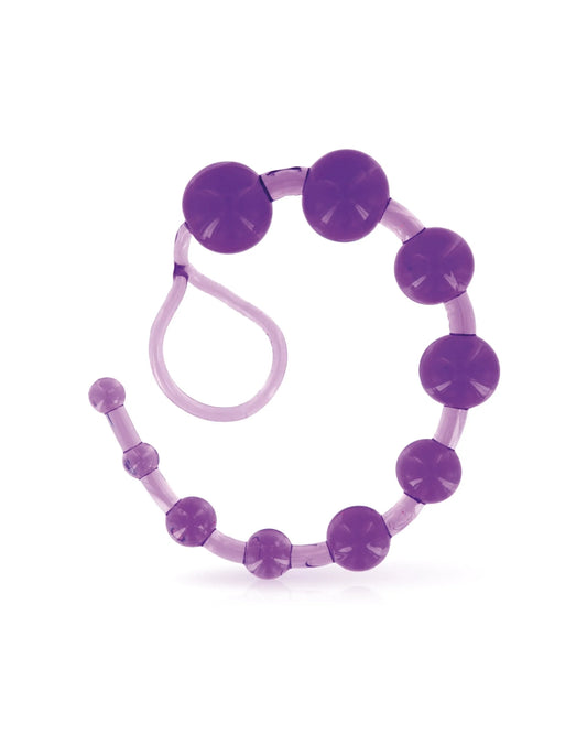Chapelet anal violet boules progressives - Love Store Paris