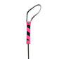 Cravache cuir de cuir noir et fuchsia - Love Store Paris