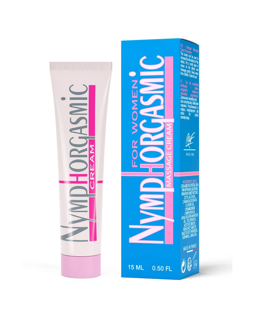 Nymphorgasmic crème stimulante femme 15ml - Love Store Paris