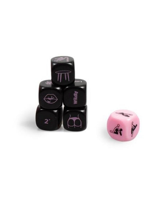 Jeu de 6 dés Kamasutra Secret Play - Love Store Paris