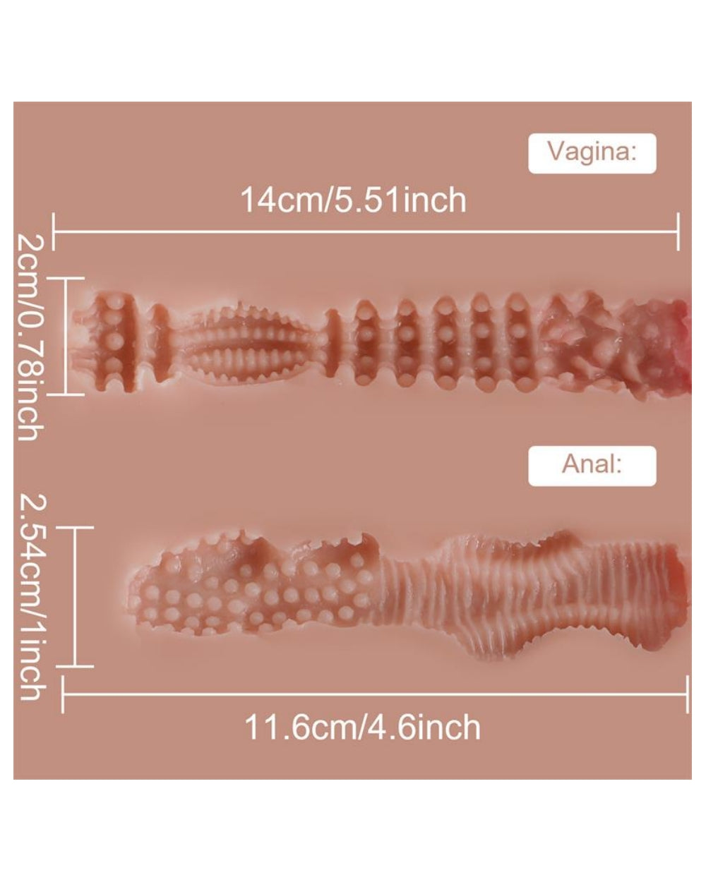 Elroy mini masturbateur torse vibrant Xise - Love Store Paris