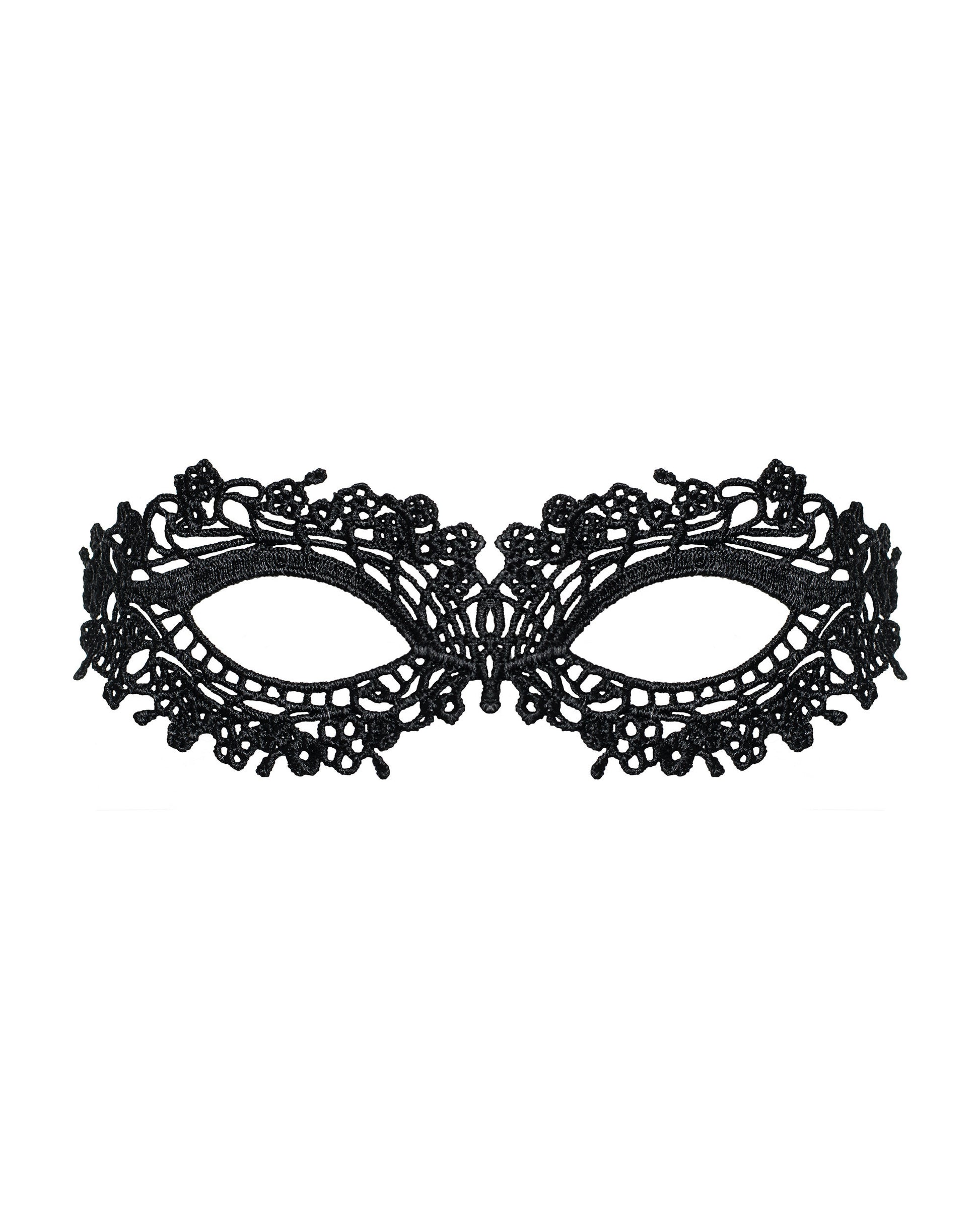 Masque brodé noir Obsessive - Love Store Paris