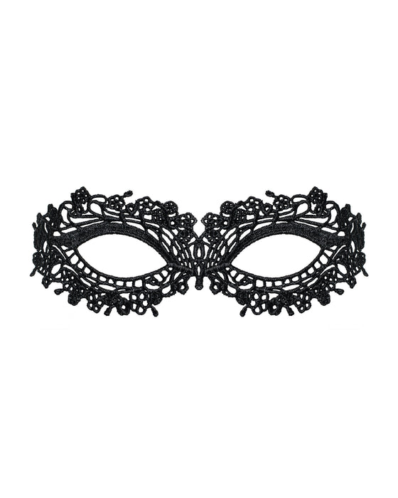Masque brodé noir Obsessive - Love Store Paris