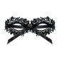 Masque brodé noir Obsessive - Love Store Paris