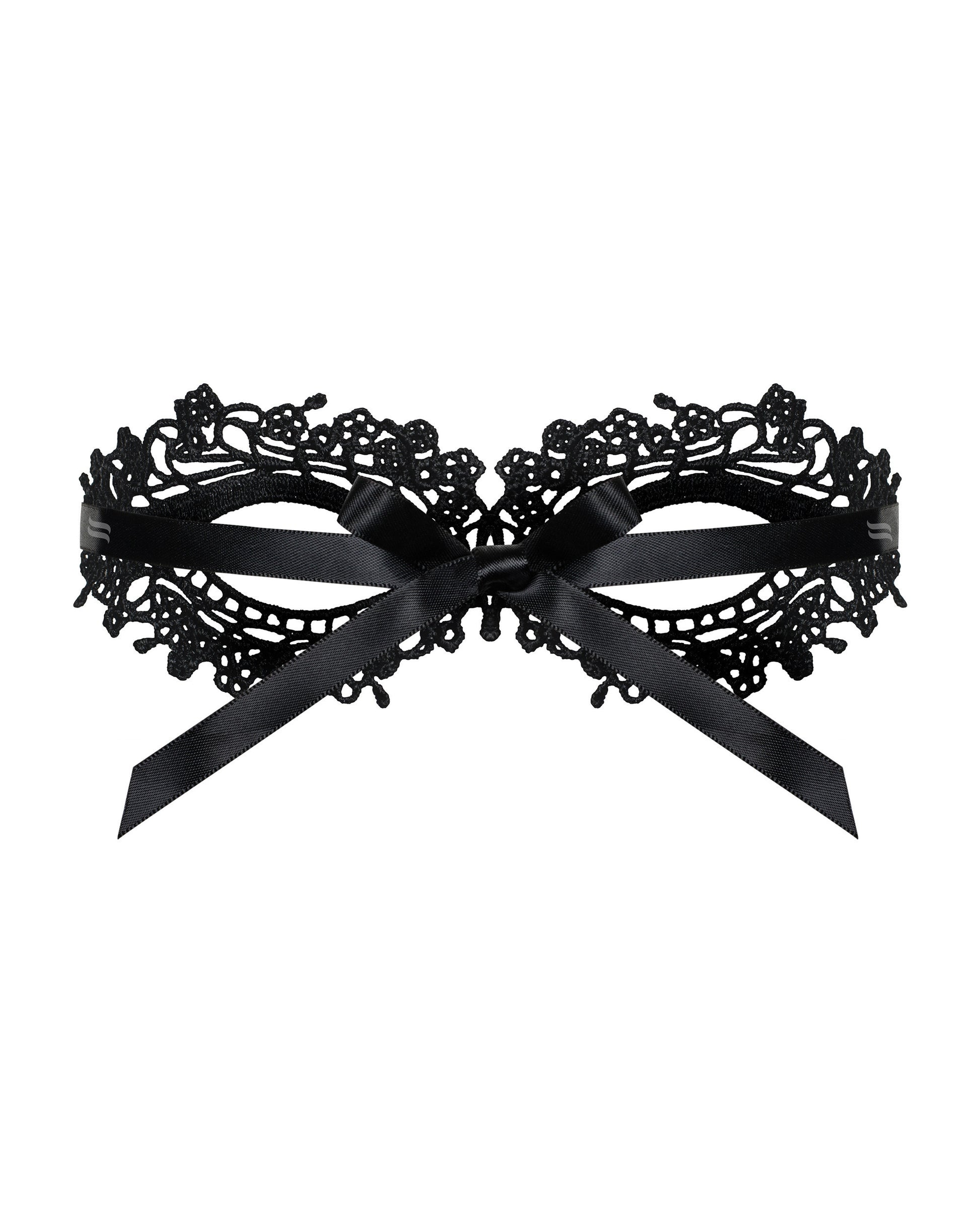 Masque brodé noir Obsessive - Love Store Paris