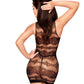 Eye-Catcher robe maille noire Penthouse - Love Store Paris