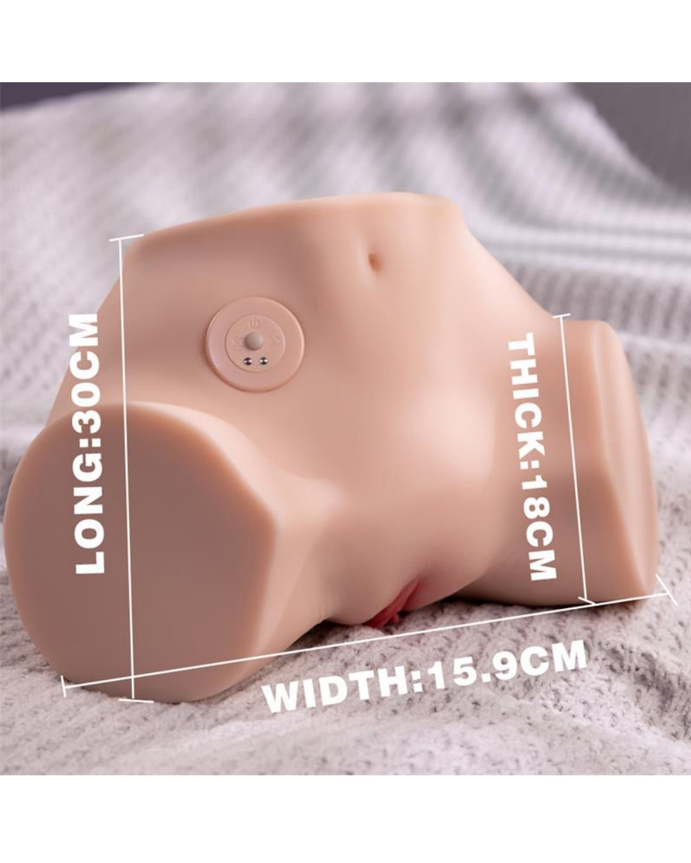 Fennie masturbateur vibrant vagin et anus 4kg Xise - Love Store Paris