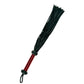 Martinet cuir de vache rouge et noir - Love Store Paris