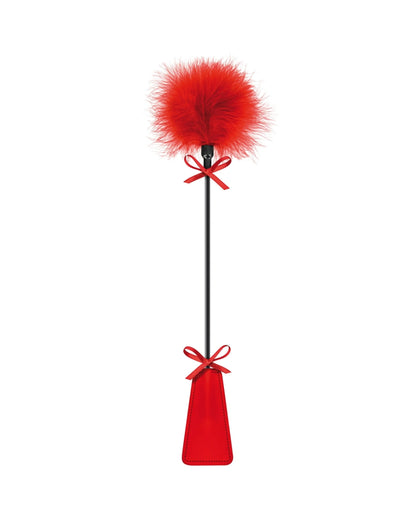 Cravache pompons noir Sweet Caress - Love Store Paris