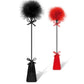 Cravache pompons noir Sweet Caress - Love Store Paris