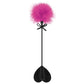 Cravache coeur pompons rose - Love Store Paris