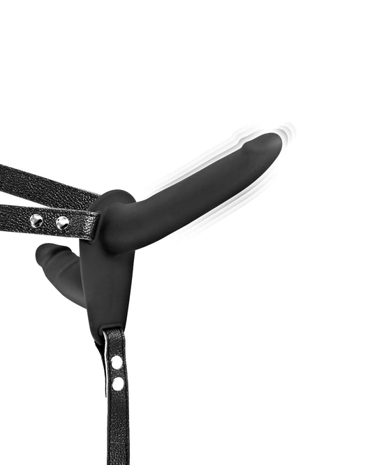 Double gode ceinture vibrant silicone Fetish Tentation - Love Store