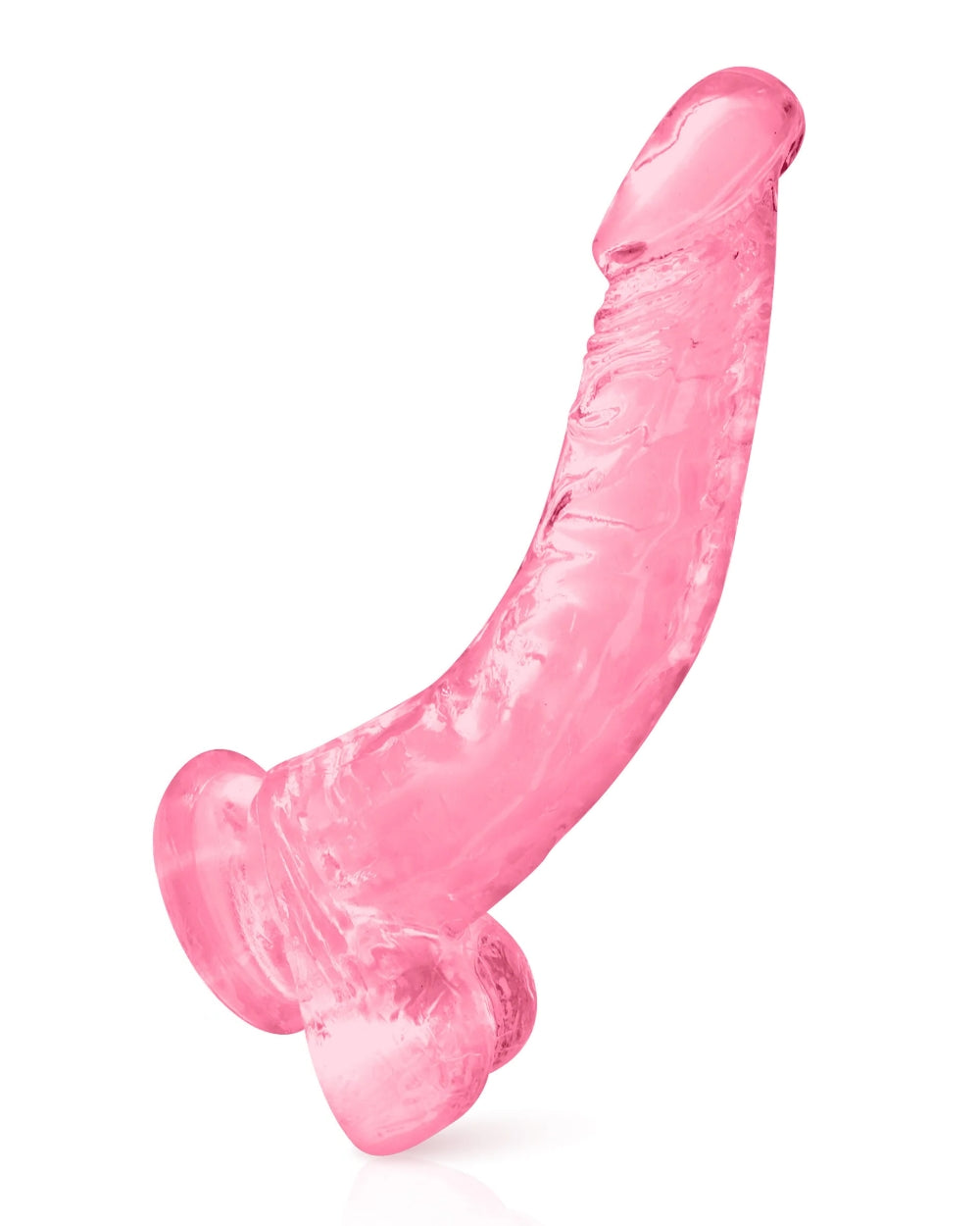 Gode ventouse jelly transparent 22cm - Love Store Paris