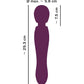 Grande wand silicone mauve rechargeable - Love Store Paris