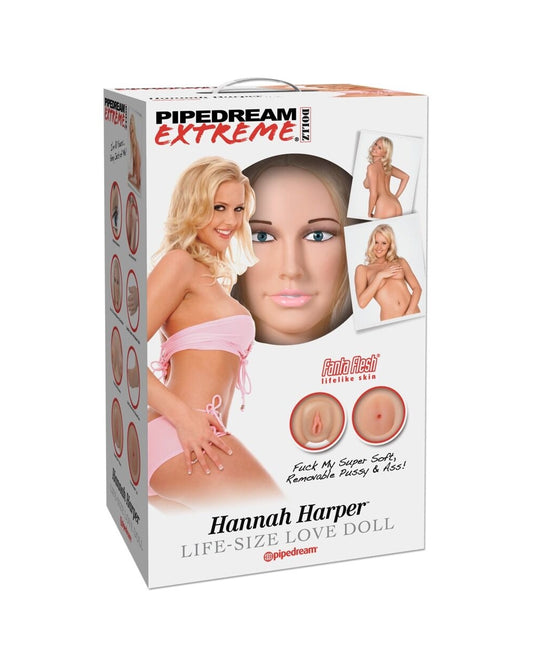 Hannah Harper poupée gonflable Pipedream - Love Store Paris