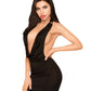 Heart Rob robe et string noir Penthouse - Love Store Paris