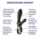 Heat Climax + vibromasseur prostate chauffant  connecté Satisfyer