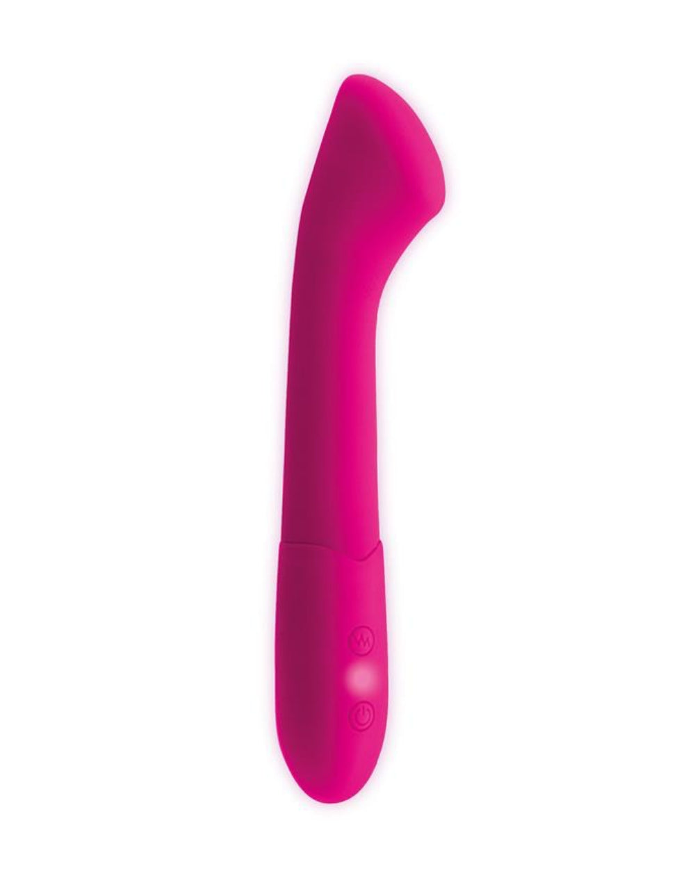 Pink silicone 10-speed massager