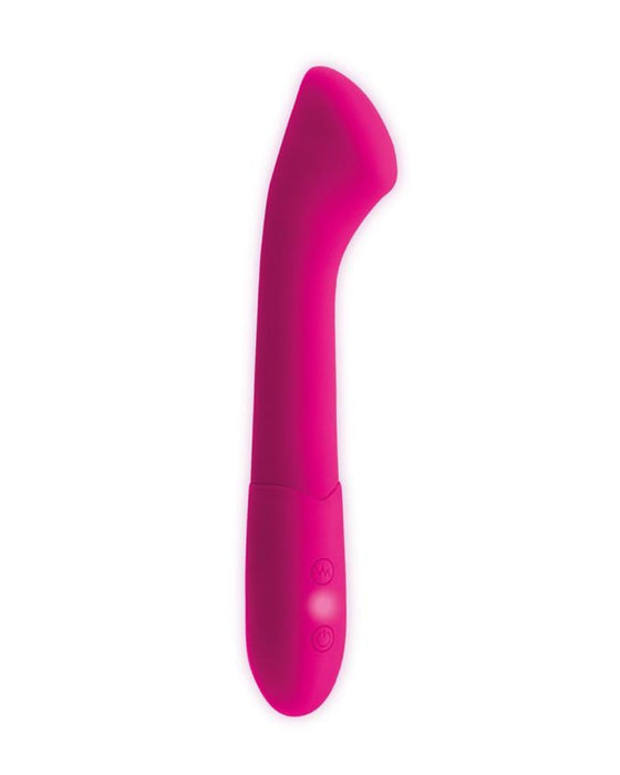 Pink silicone 10-speed massager