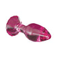 Nº79 plug anal verre rose Icicles - Love Store Paris