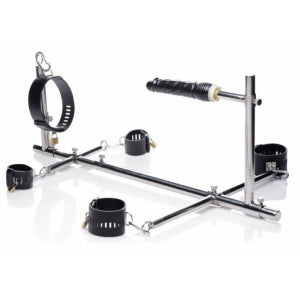 Armature Doggy Style en Métal avec Gode – Master Series