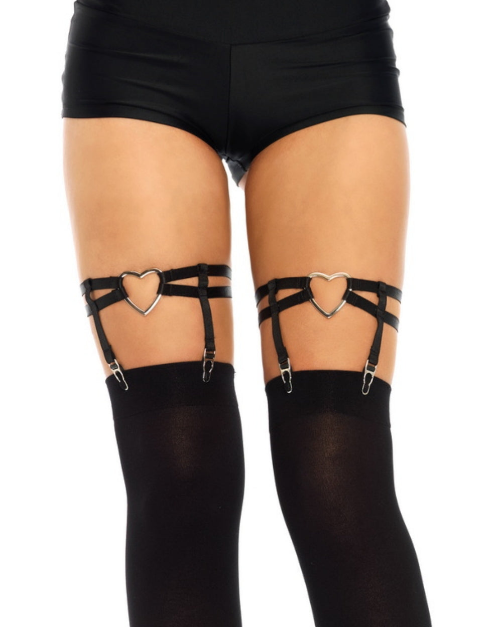 Jarretières forme de coeur Leg avenue - Love Store Paris