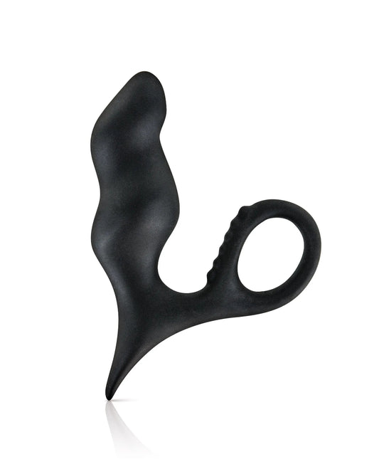 Stimulateur prostate silicone noire - Love Store Paris