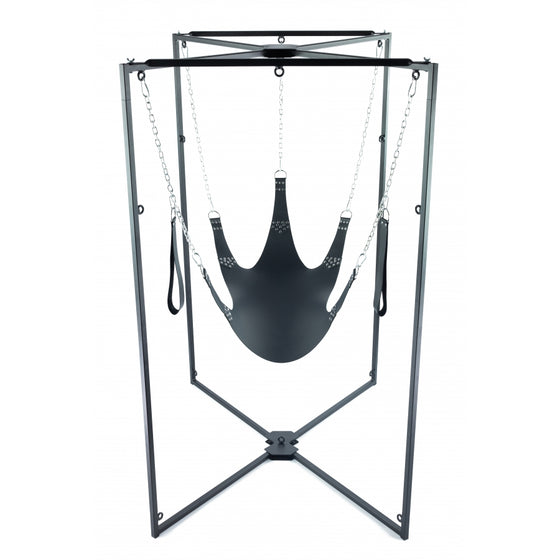 Kit Sling Cuir 5 Points Noir avec structure métal