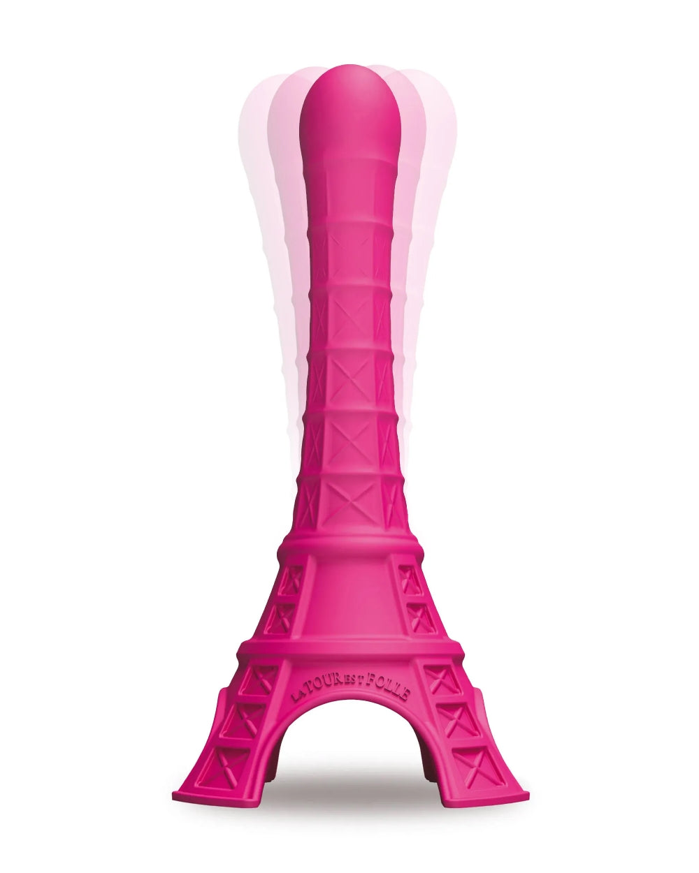 Tour Eiffel vibromasseur noir La Tour Est Folle - Love Store Paris
