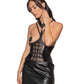 Lune robe faux cuir Patrice Catanzaro - Love Store Paris