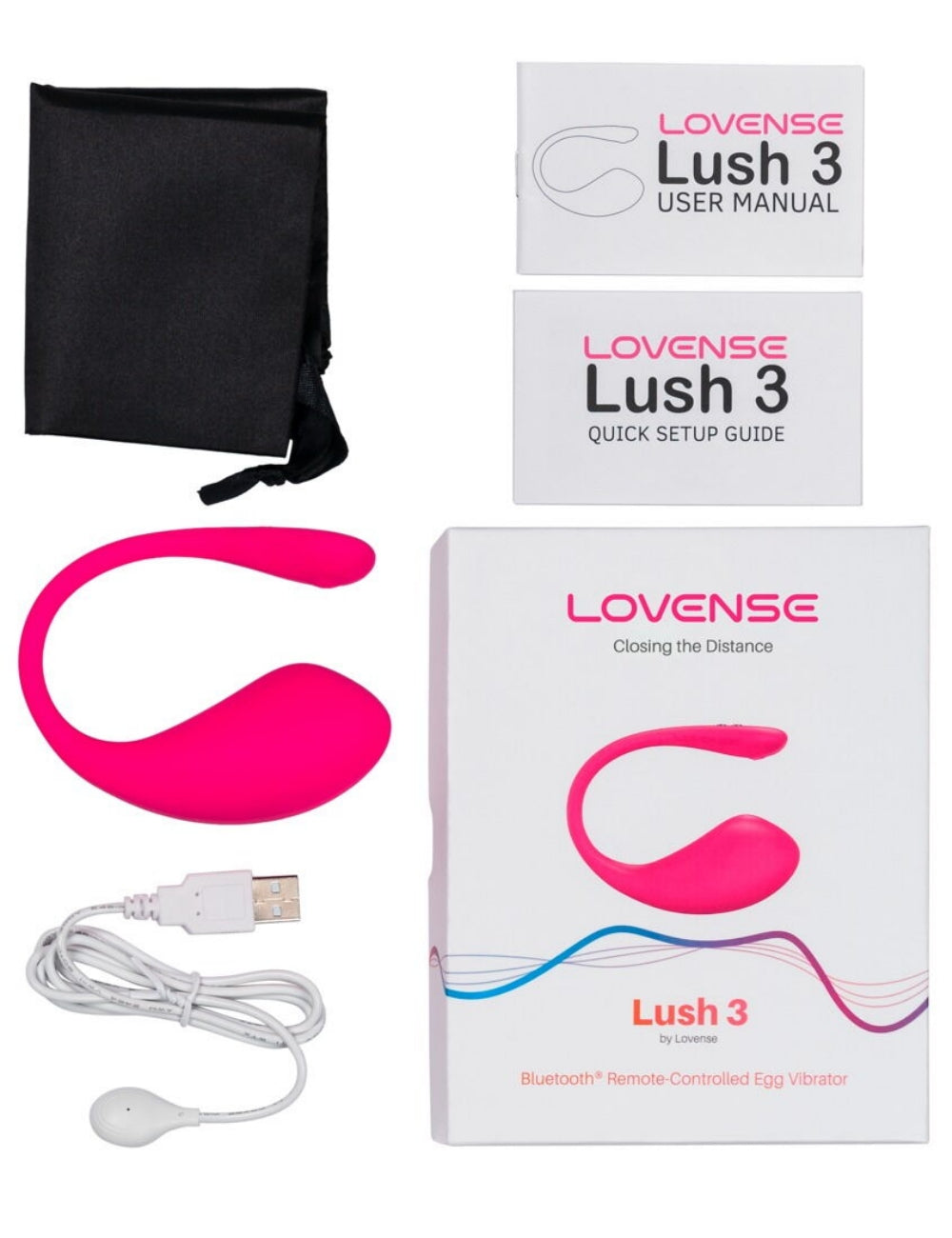 Lush 3 oeuf vibrant connecté Lovense