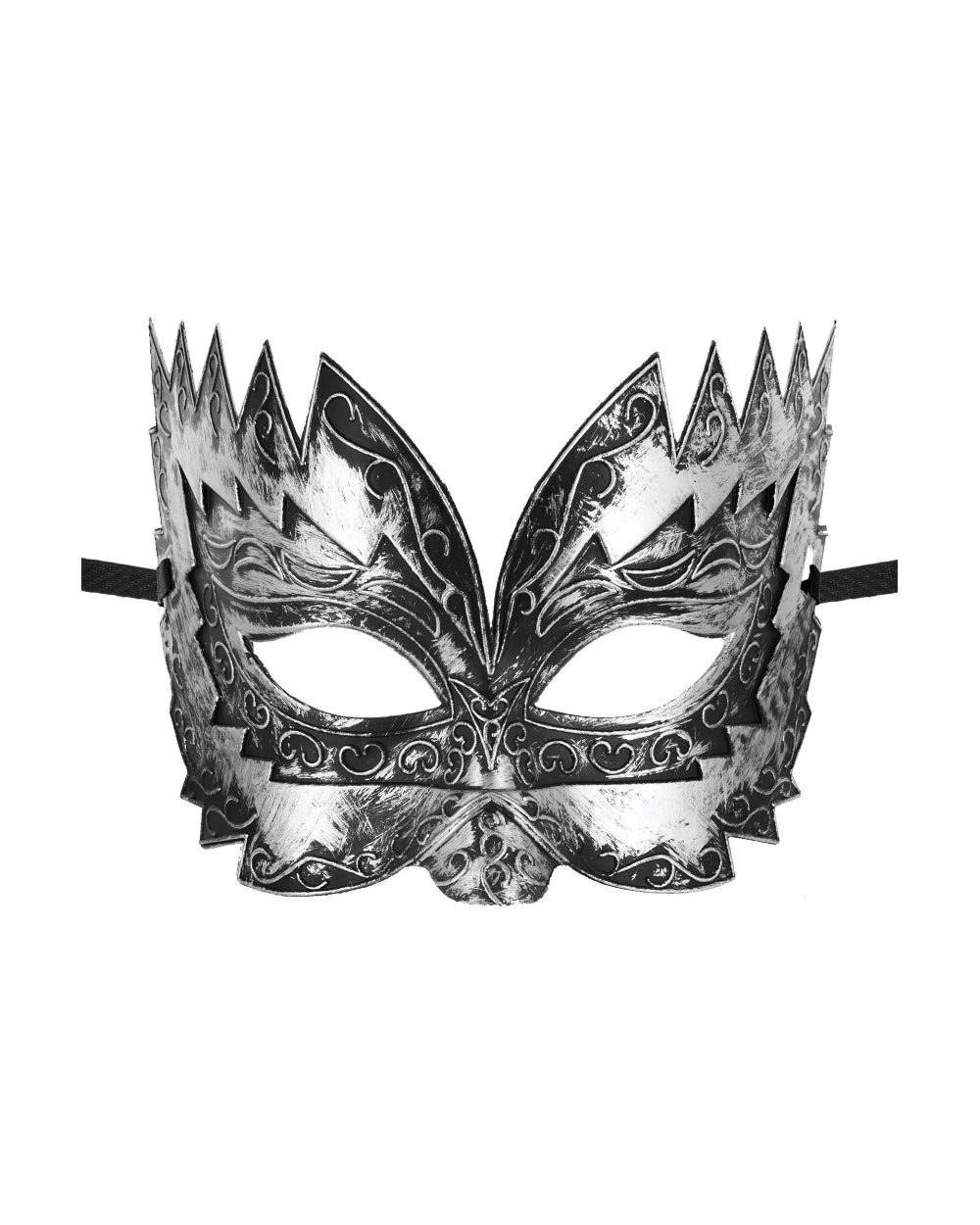 Don Giovanni masque homme argenté Maskarade - Love Store Paris
