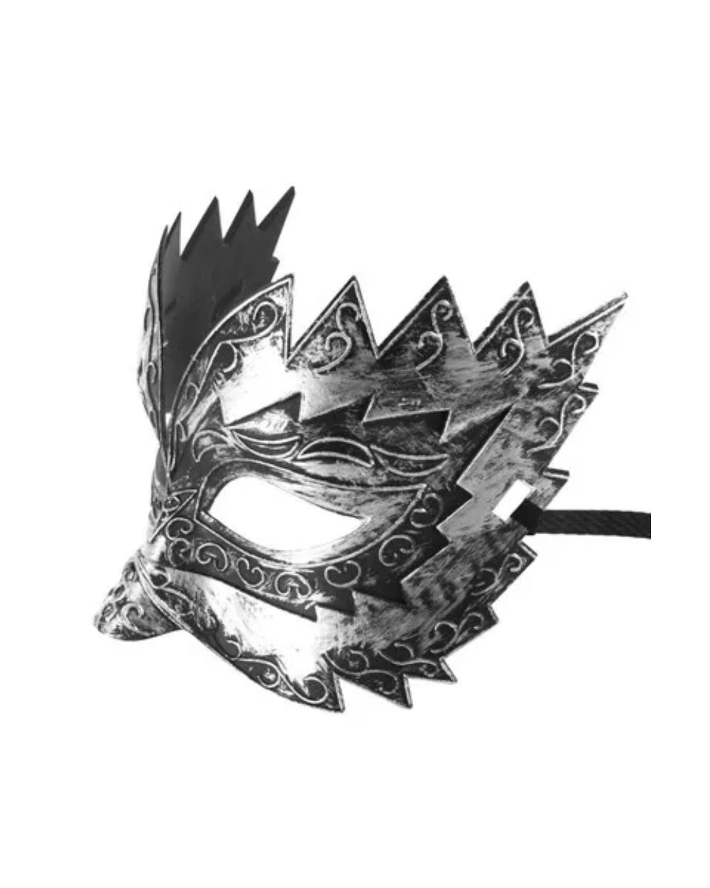 Don Giovanni masque homme argenté Maskarade - Love Store Paris