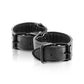 Menottes simili cuir noir Fetish Tentation - Love Store Paris