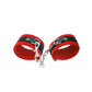 Menottes cuir de vache et velour - Love Store Paris