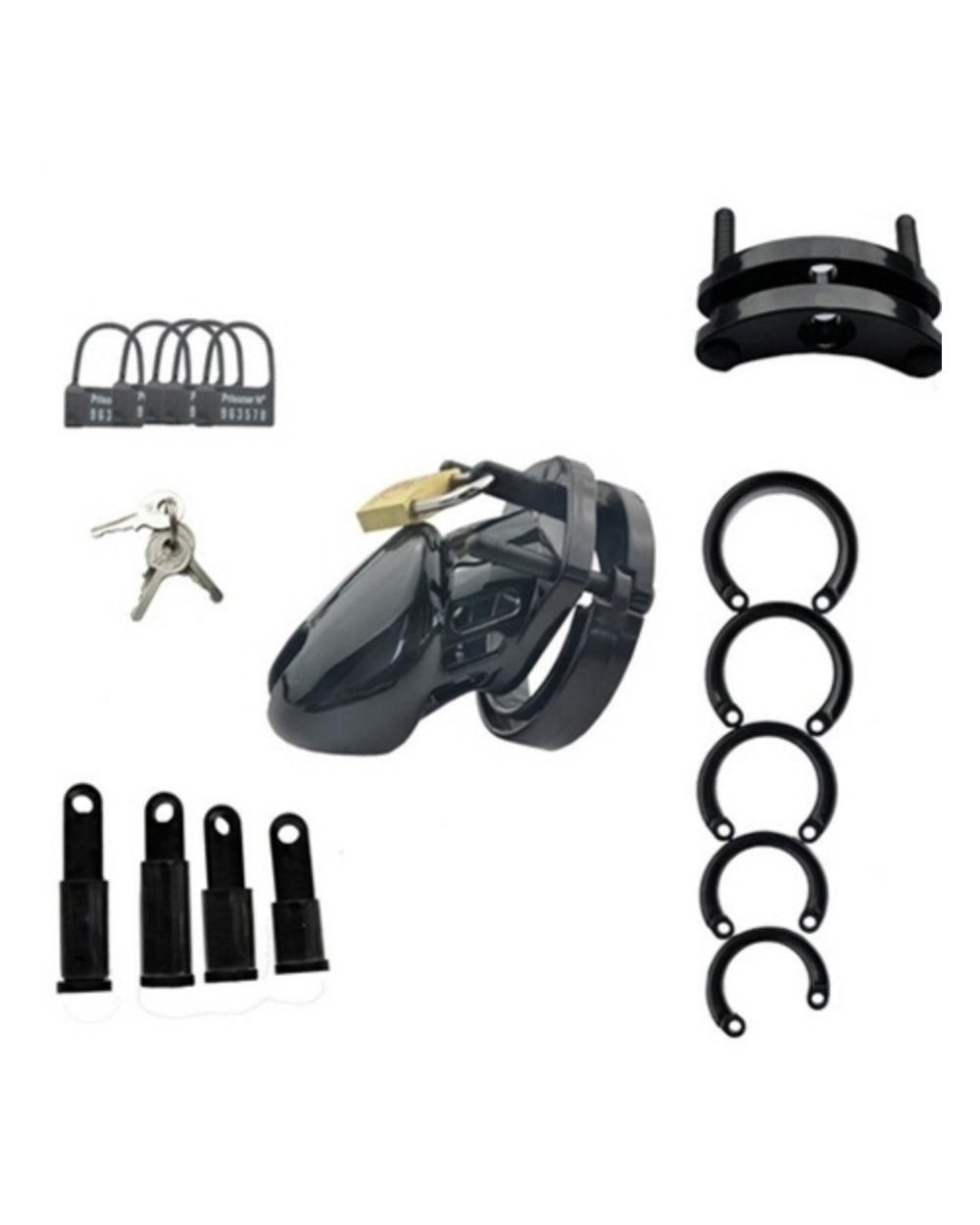 Mini Locky cage de chasteté 6x3,2 cm Cock Lock - Love Store Paris